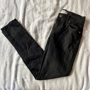 Free People Black Skinny Jeans